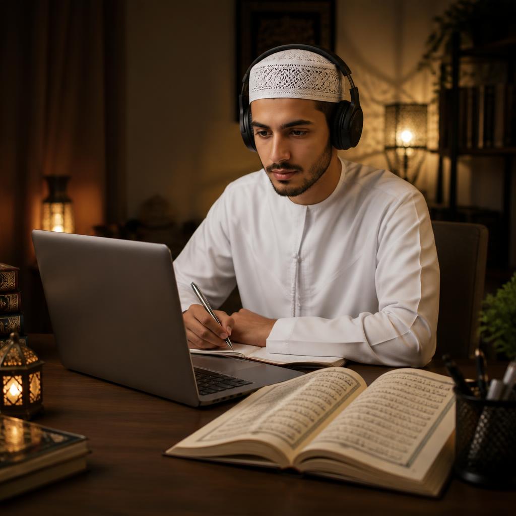 Live one-to-one online Quran class with a qualified teacher